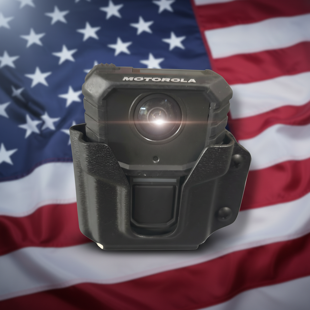 Body camera holster patriotic - variation 1