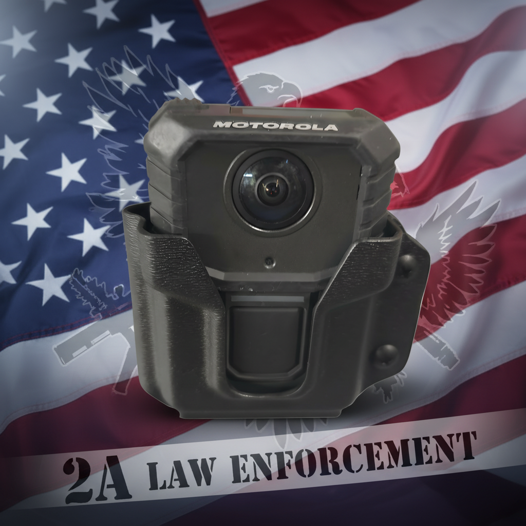 Body camera holster patriotic - variation 2