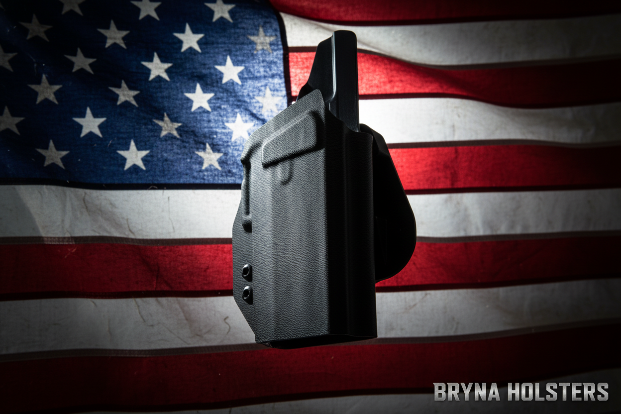 Bryna Holster with Backlit American Flag