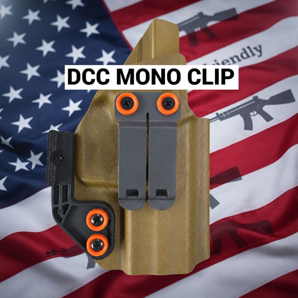 DCC mono clip holster attachment
