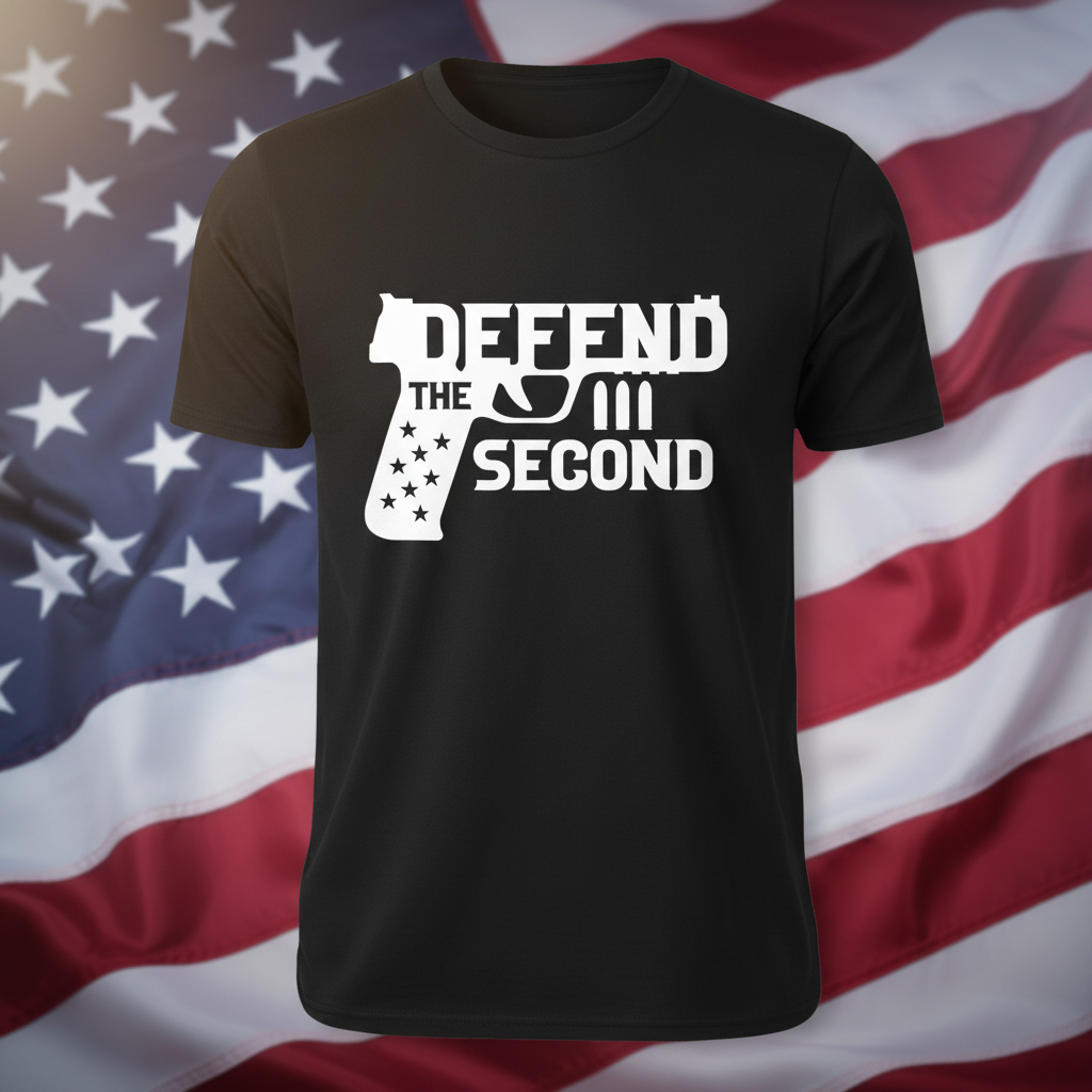 Defend the Second t-shirt patriotic - variation 2