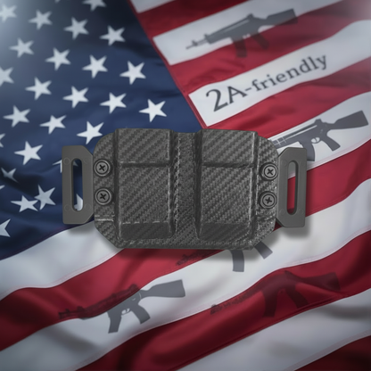 Dual mag carrier top-down - enhanced