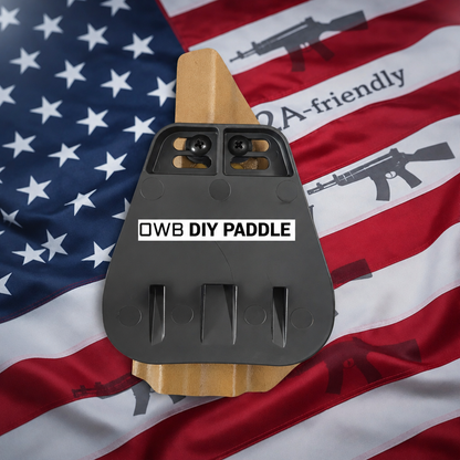 OWB DIY paddle holster attachment