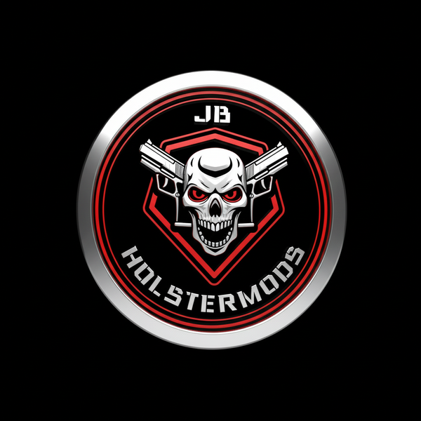 JB Holstermods Chrome 3D Logo - Centered