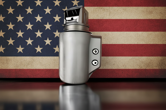 OC Spray Holster with Vintage American Flag