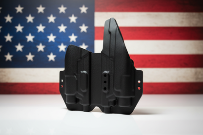 Patriotic American flag background variation 1