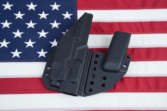 Patriotic American flag background variation 1