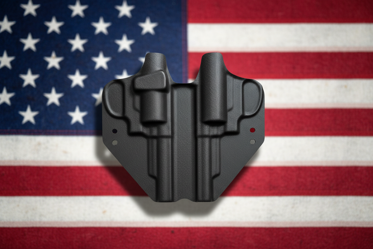 Patriotic American flag background variation 1