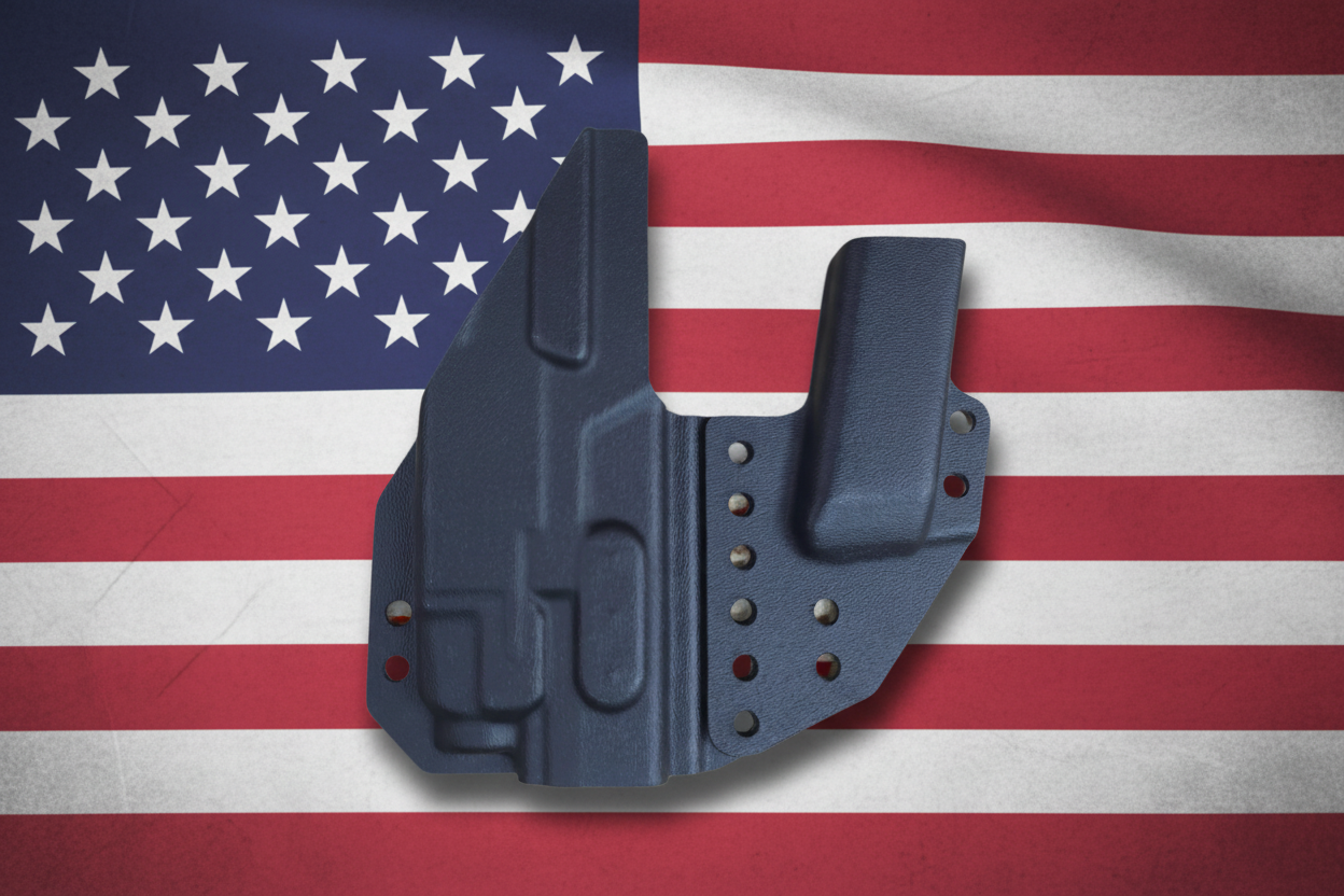 Patriotic American flag background variation 2