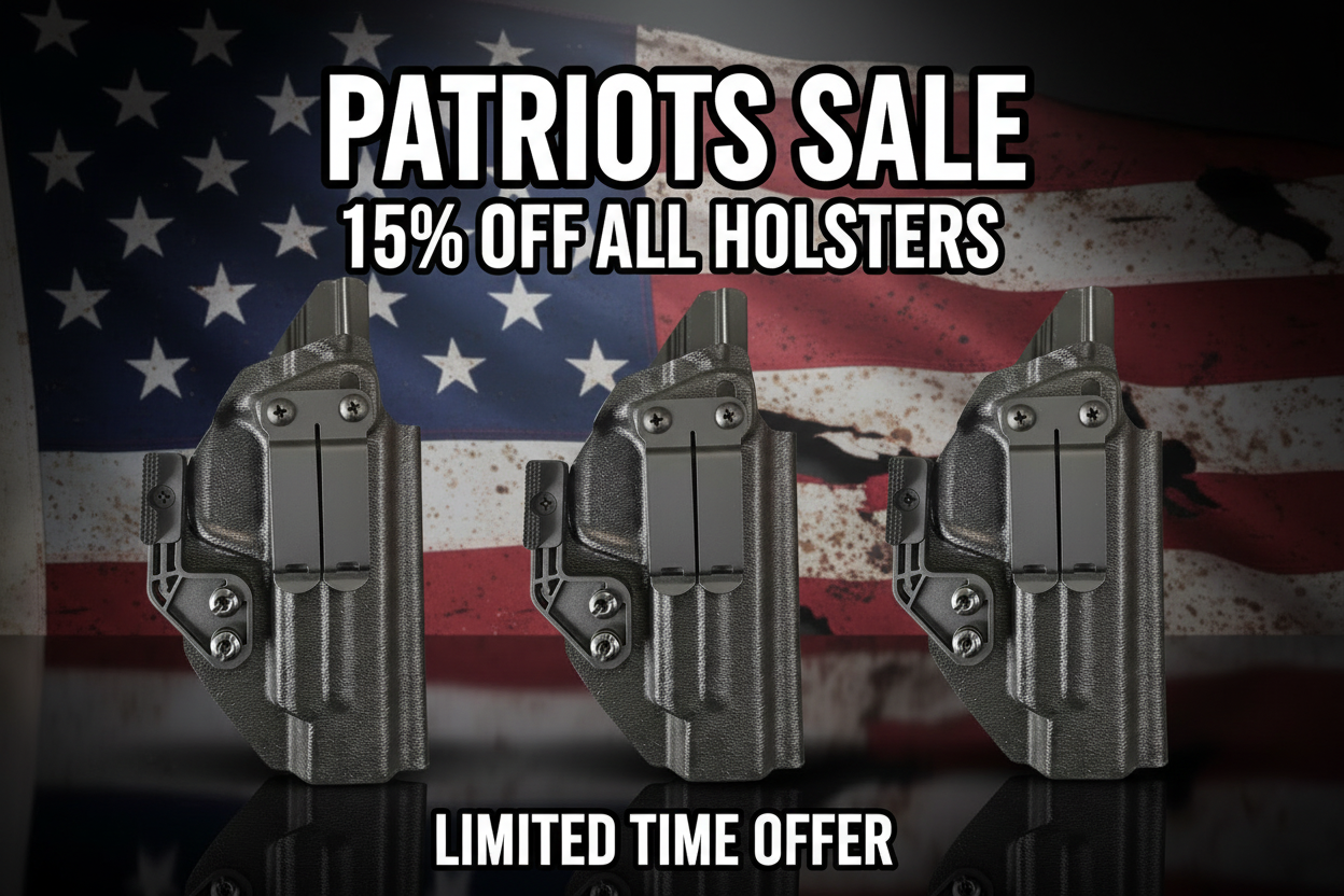 Patriots Sale - IWB & OWB Holster Promo