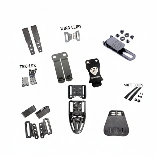 Replacement Holster Belt Clips with ASR/Talon Belt Slide