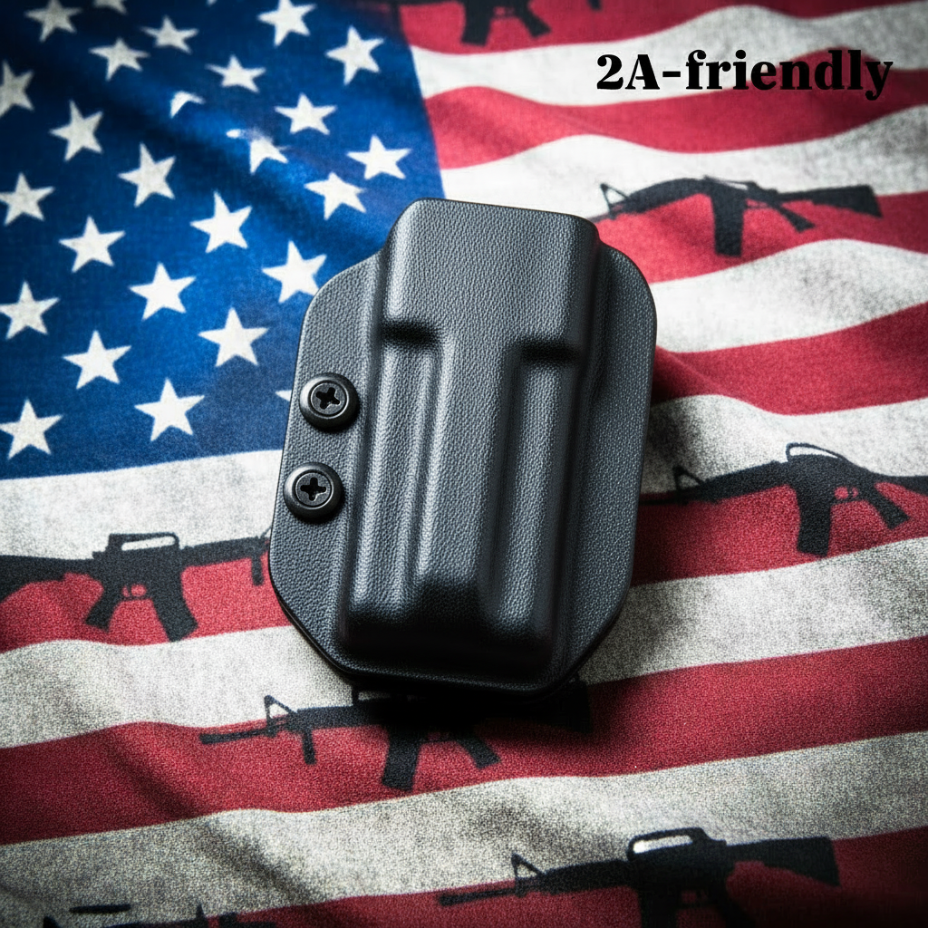 Single mag holster - flag background