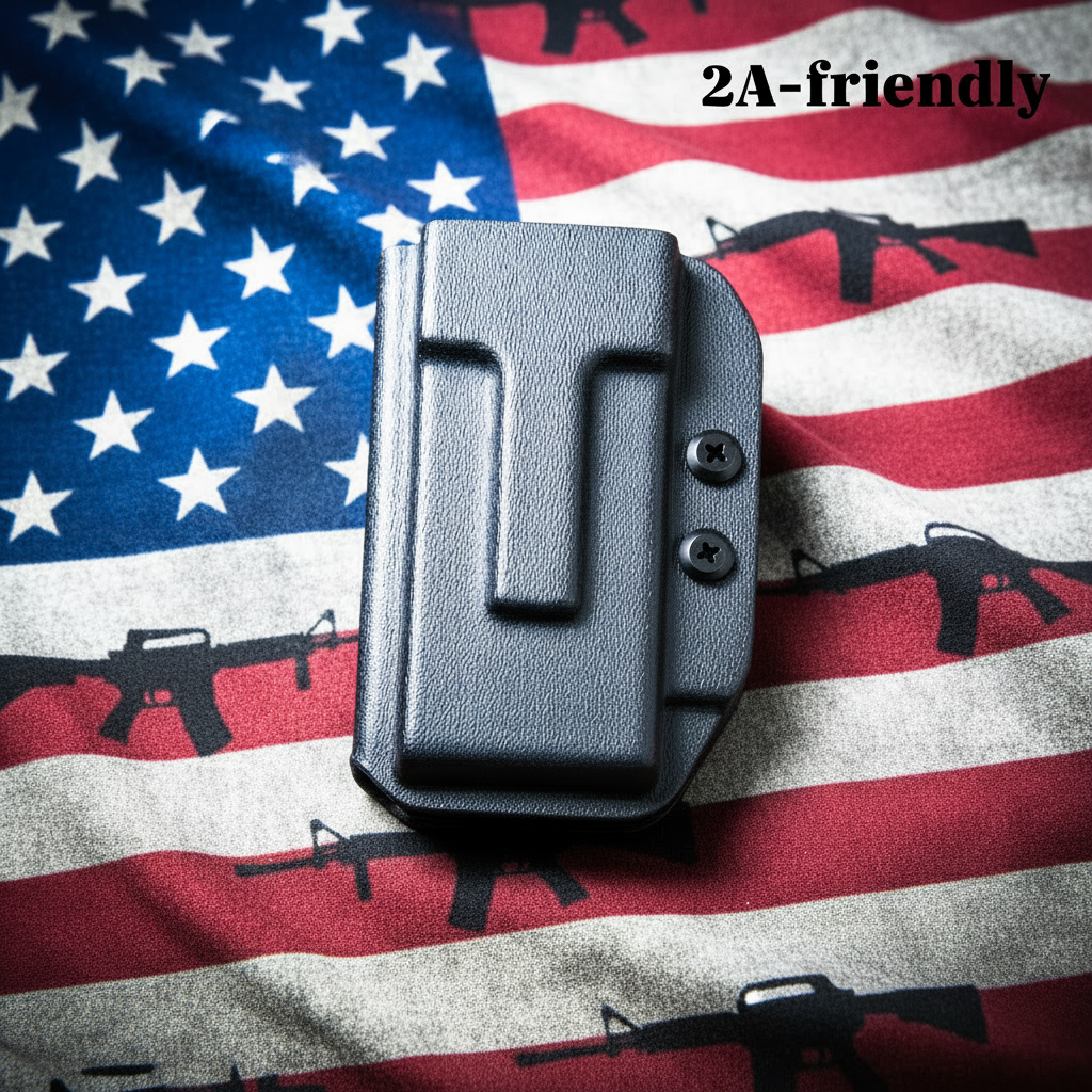 Single Magazine Holster - Vivid Flag Background