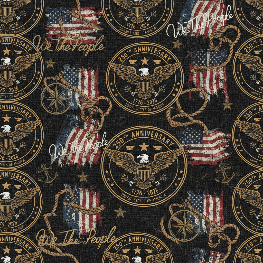 Tactical 250th with We The People Accents